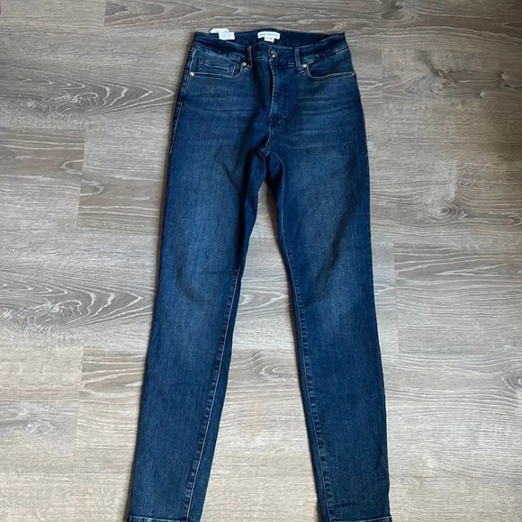 NEW GOOD AMERICAN GOOD LEGS IN BLUE 784 - Picture 3 of 13